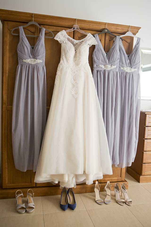 Bridal and Bridesmaids Dress