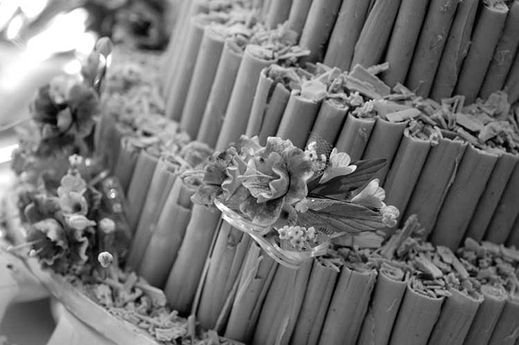 Wedding Cake Flower Decor