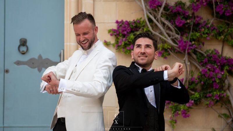 Gay couple gets married in Malta