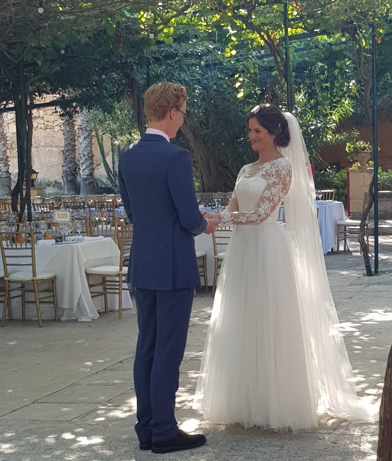UK wedding in Malta