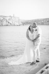 Beach wedding in Malta