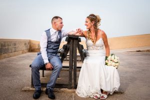 Irish couple wed in Malta