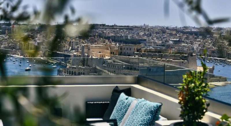 Roof terrace venue Valletta