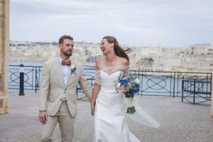 Australian couple get married in Malta - Wed in Malta weddings
